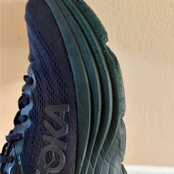 Hoka Bondi 8  Men\'s Charcoal Athletic Shoes 9D main image 16
